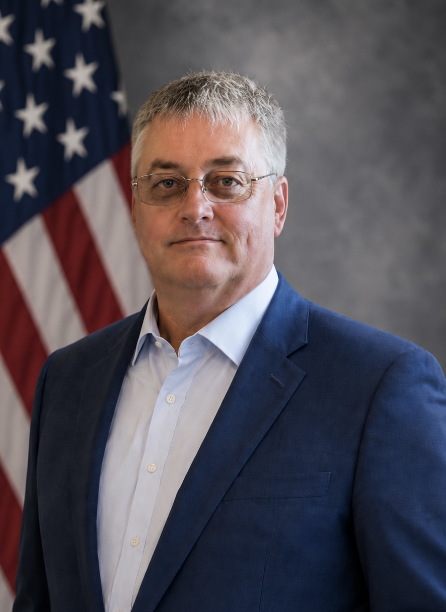 Portrait of Steven Ball, candidate for Pearl River Chief of Police